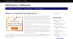 Desktop Screenshot of deficiencynetwork.com