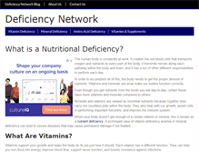 Tablet Screenshot of deficiencynetwork.com